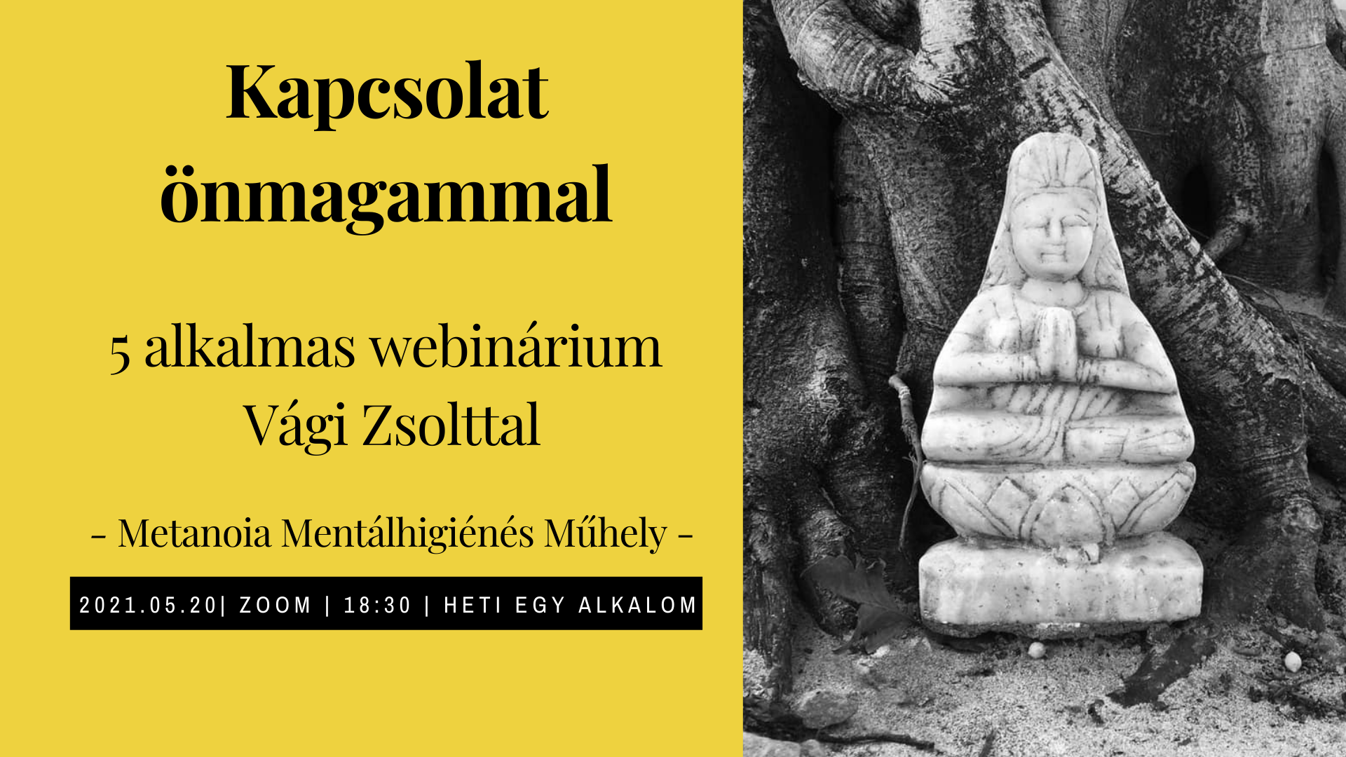 Kapcsolat önmagammal | 5 alkalmas webinárium a lelki egészségről